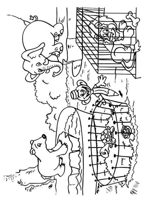 print coloring image momjunction zoo coloring pages coloring pages