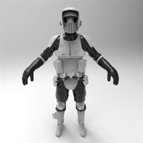 imperial scout trooper wearable armor for eva foam etsy