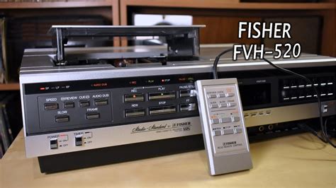 fisher top loading vcr  early  youtube
