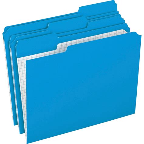 pendaflex color reinforced top file folders letter