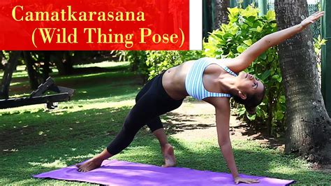 yoga asana camatkarasana wild  pose relieves depression