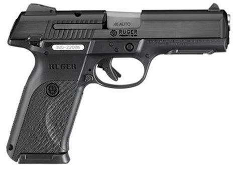 ruger sr pistol  acp black  impact guns