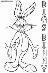 Bugs Bunny Coloring Pages Print Colorings sketch template