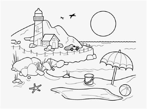 nature scenery coloring pages  adults  fact coloring books