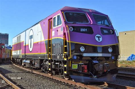Boston To A T First Of 40 New Locomotives Arrive In Boston