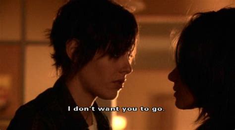 when she says she has to go the l word words katherine moennig