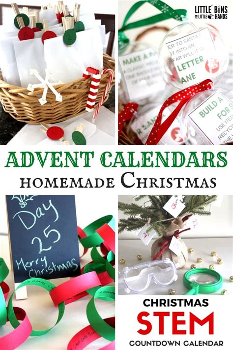 homemade advent calendar christmas ideas  busy families
