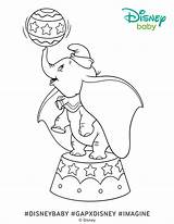 Pages Coloring Imagine Getcolorings Dumbo sketch template