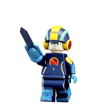 rockman exe lan hikari lego toys mega man anime theme minifigure block toys