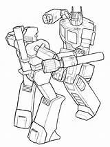 Optimus Prime Coloring Pages Megatron Transformers Vs Boys Printable Getdrawings Deviantart sketch template