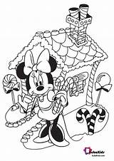 Minnie Coloring sketch template