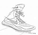 Wrestling Shoes Drawing Sketches Getdrawings Behance Draw Sketchbook sketch template