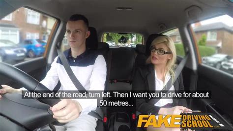 Fake Driving School Learners Nerves Calmed By Fucking Hot