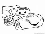 Coloring Pages Cars Easy Kindergarten Printable Colouring Popular sketch template