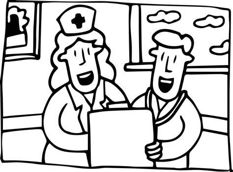nurse coloring pages  coloring pages  kids coloring pages