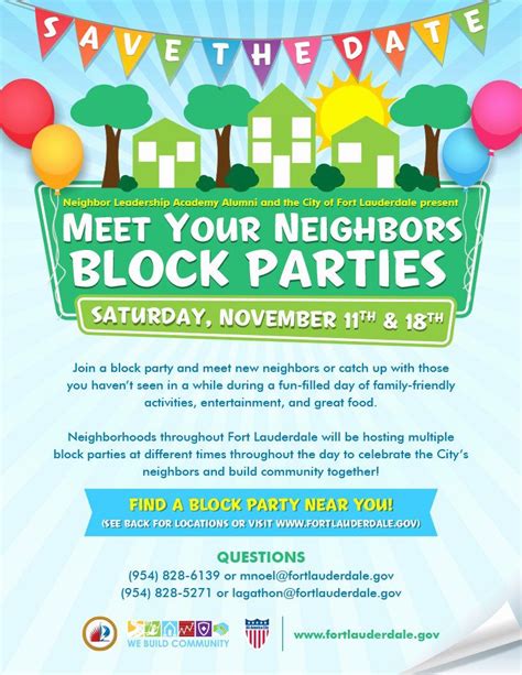 block party flyer template unique neighborhood block party flyer poster