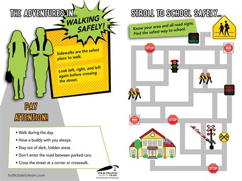 cool downloadable game  kids walking safely  home  school