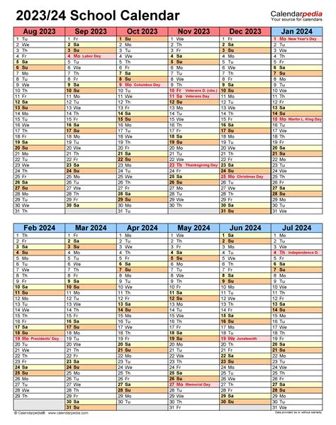 printable    school calendar   hands  amazing