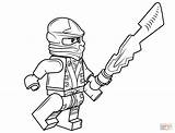 Coloring Ninjago Cole Lego Pages Supercoloring sketch template