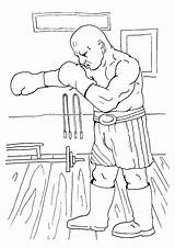 Boxing Coloring Pages Printable Books Categories Similar sketch template
