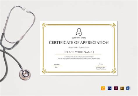 sample medical certificate  doctor   ms word