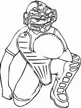 Coloring Pages Pitcher Baseball Player Getdrawings Getcolorings sketch template