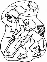Coloring Pages Hockey Field Kids Printable Print Related Posts sketch template
