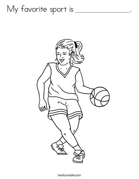 coloring pages  girl basketball players learn  color