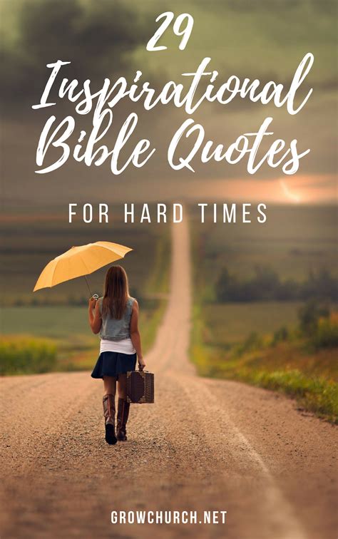 inspirational bible quotes  hard times