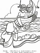 Coloring Printable Men Fishers Pages Activityshelter Activity Educativeprintable Via sketch template