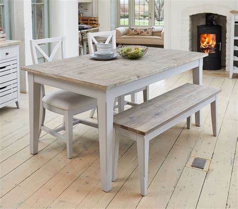 extending dining table  seater solid wood grey  limed finish