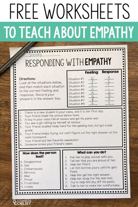 empathy worksheets