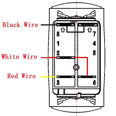 quality assurance momentary carling lighted  terminals  pin rocker switch wiring diagram buy