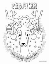 Coloring Pages Christmas Colors Sheets Books Adult sketch template