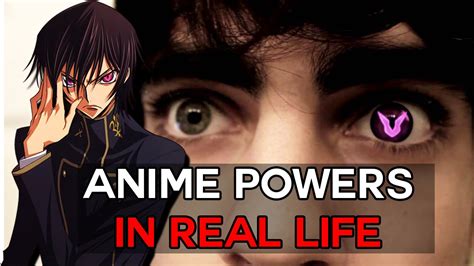 10 anime super powers that exist in real life kind of youtube