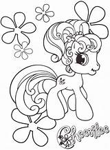 Pony Little Coloring Pages Princess Coloriage Cherilee Unicorn Colouring Dessin Sheets Värityskuvia Colorier Licorne Heart Poney Pferde Color Play Lire sketch template