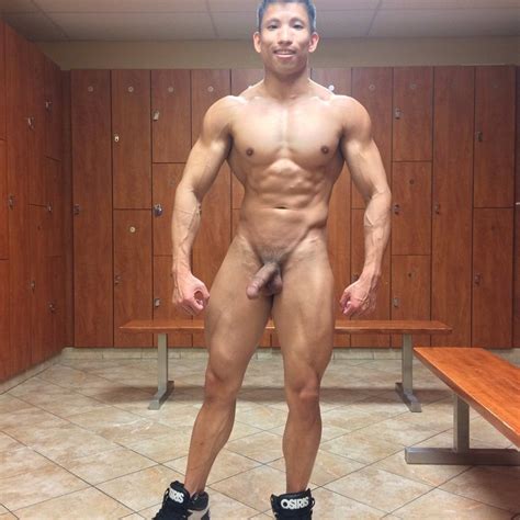 Muscular Asian Gay Porn Star Jessie Lee Bottoms For
