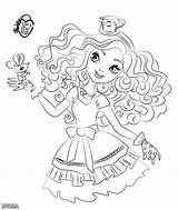 Madeline Coloring Ever Pages After High Hatter Getdrawings Getcolorings Color Printable sketch template