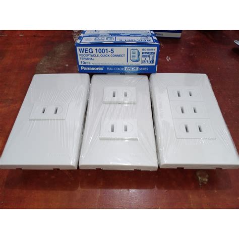panasonic convenience outlet set wide series shopee philippines