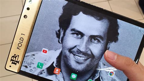 Brother Of Drug Lord Pablo Escobar Sells Folding Smartphone Teller Report