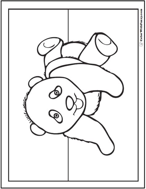 kawaii panda coloring pages coloring pages