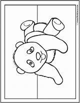 Panda Pages Baby Coloring Cute Kawaii Pandas Color Bamboo Printable Getcolorings Template Colorwithfuzzy sketch template