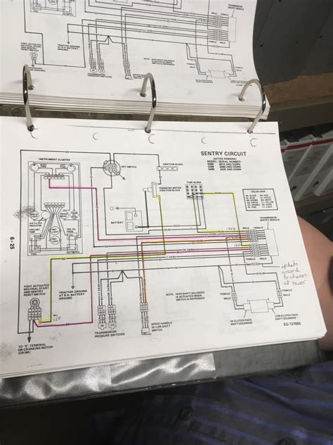 xx series sentry wiring diagram technical ih talk red power magazine community