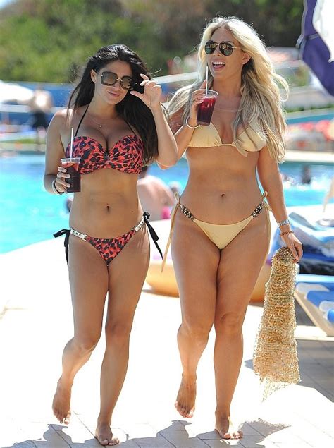 Casey Batchelor Flaunts Her Enviable Curves As Fellow Holiday Goers