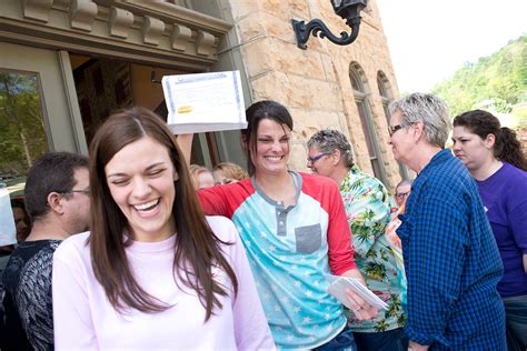 arkansas issues first same sex marriage license time