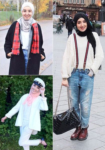 Hijab Style Gaya Stylish Si Cantik Imane Asry Hijabers Asal Swedia