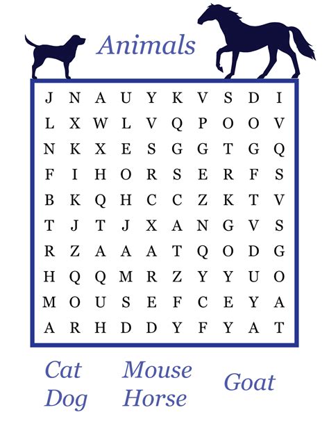 letter word search