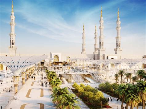 architectural visualisation mosque  medina saudi arabia medina
