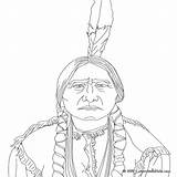 Coloring Native American Pages Printable Printables Americans Getcolorings Color sketch template