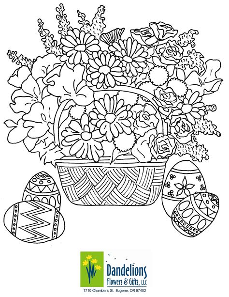 easter coloring page contest  svg file  cricut